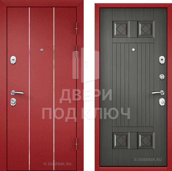 Входная дверь с установкой в коттедж ДПК-7720