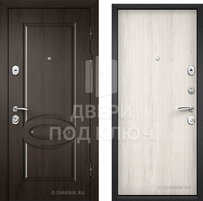 Вторая уличная дверь ДПК-2653